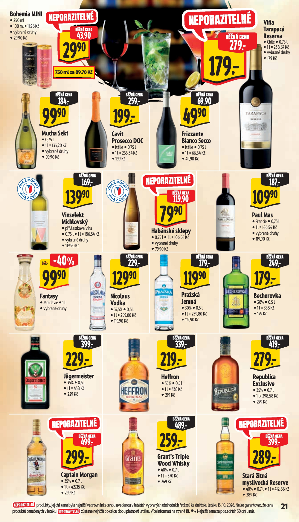 Leták Albert Supermarket leták - Příbor, Smetanova a Šumperk, Temenická - strana 33