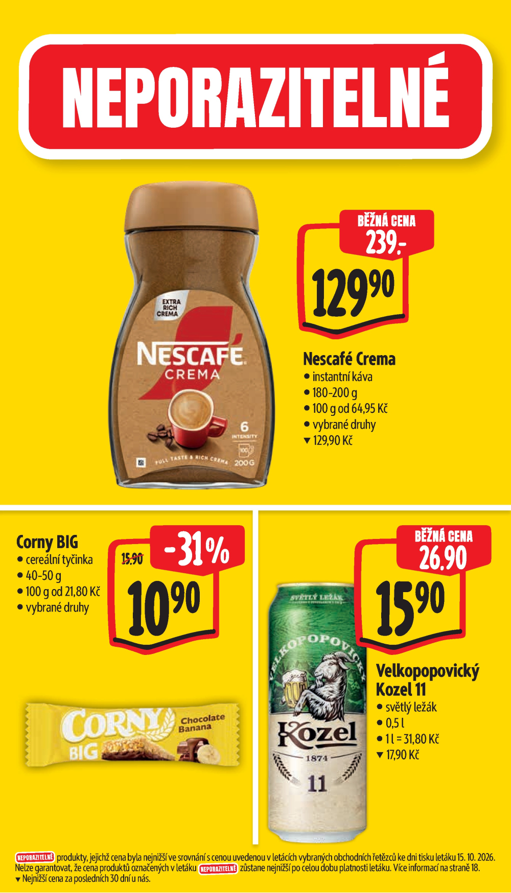 Leták Albert Supermarket leták - Příbor, Smetanova a Šumperk, Temenická - strana 5