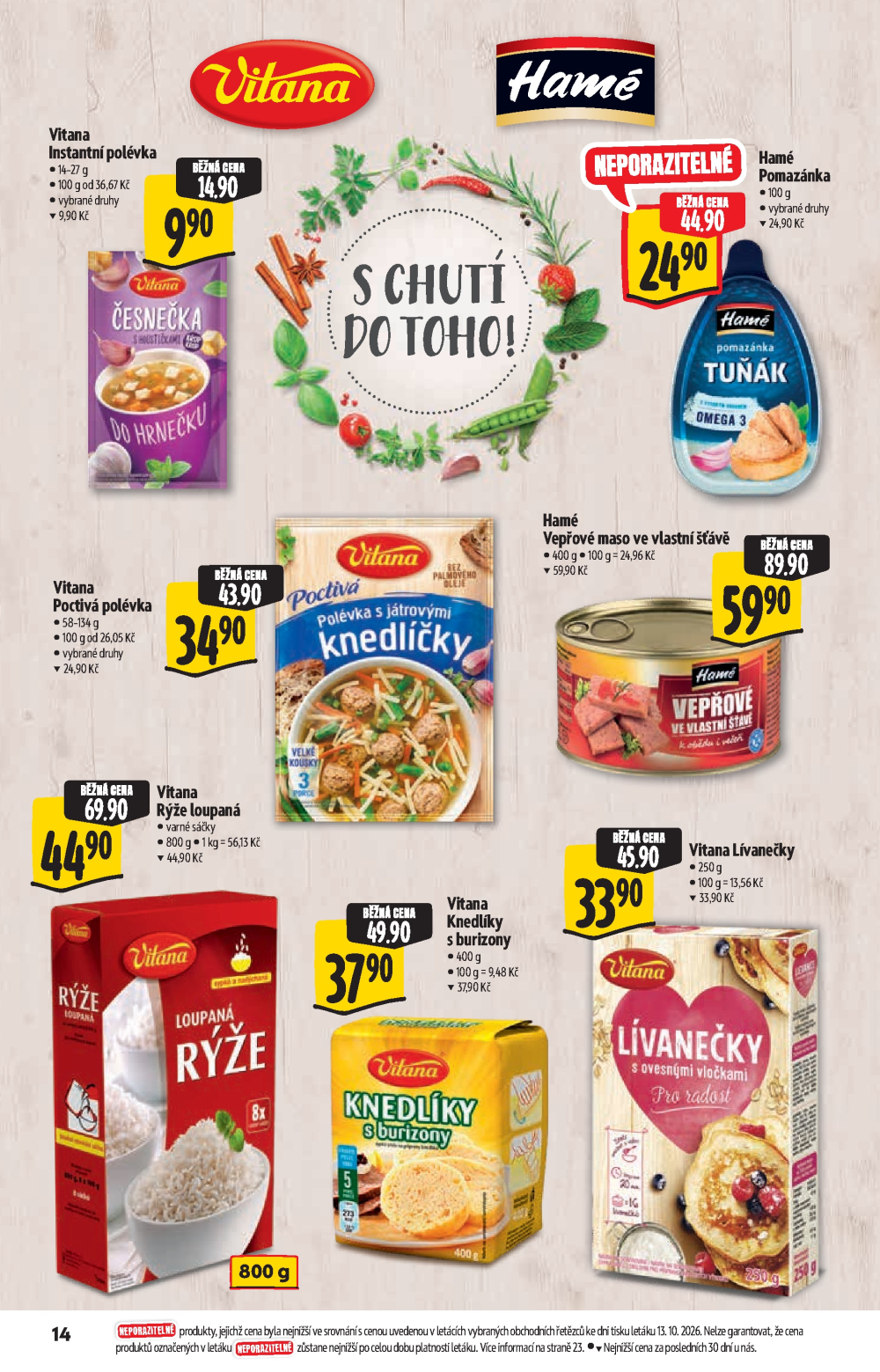 Leták Albert Hypermarket - Nabídka ve značkové kvalitě - strana 14