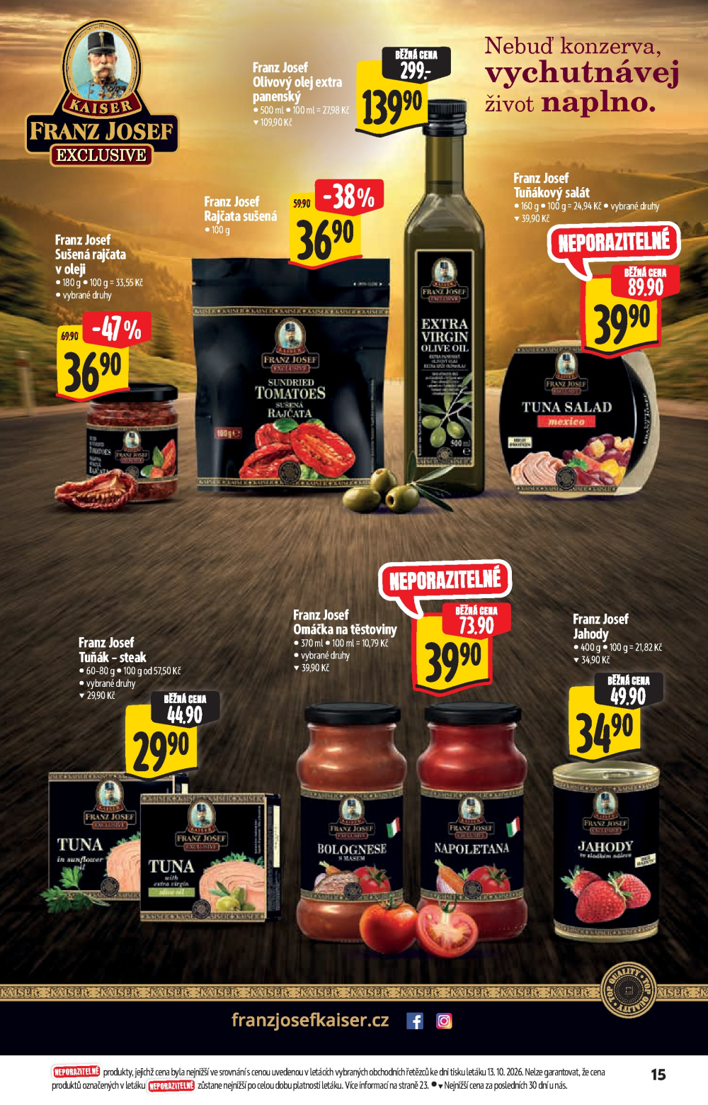 Leták Albert Hypermarket - Nabídka ve značkové kvalitě - strana 15