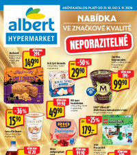 Akční leták Albert Hypermarket - Nabídka ve značkové kvalitě