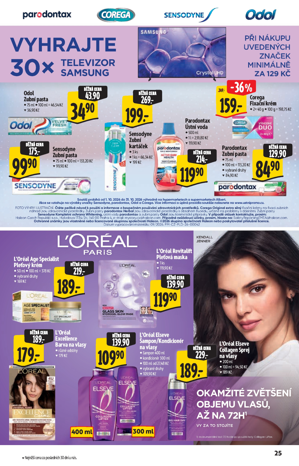 Leták Albert Hypermarket - Nabídka ve značkové kvalitě - strana 25