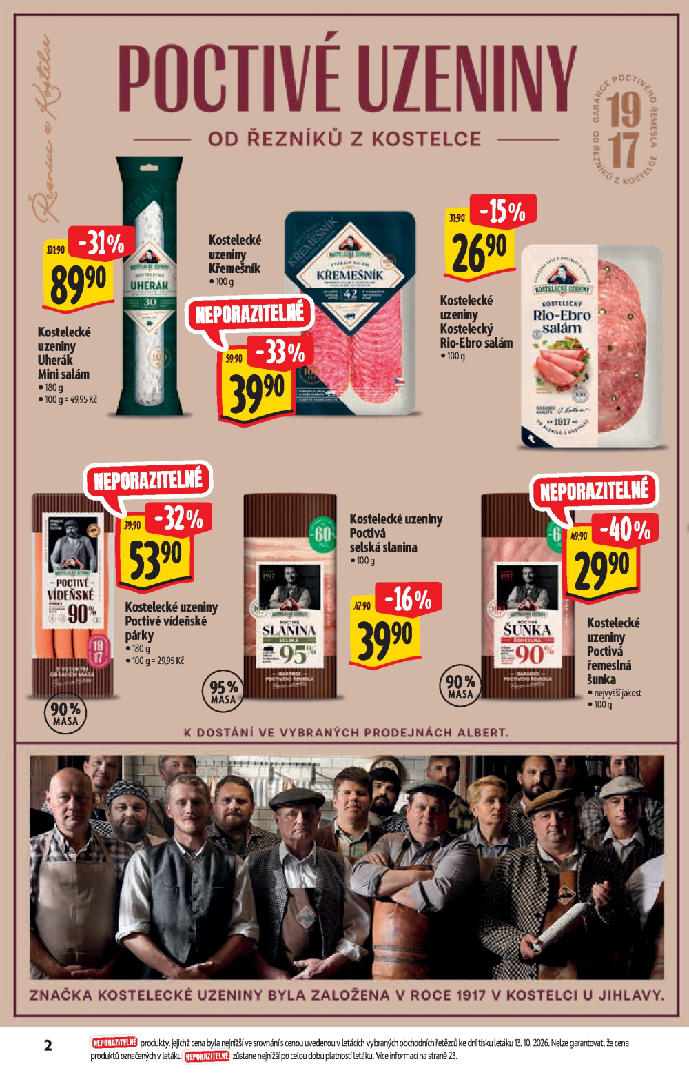 Leták Albert Hypermarket - Nabídka ve značkové kvalitě - strana 2