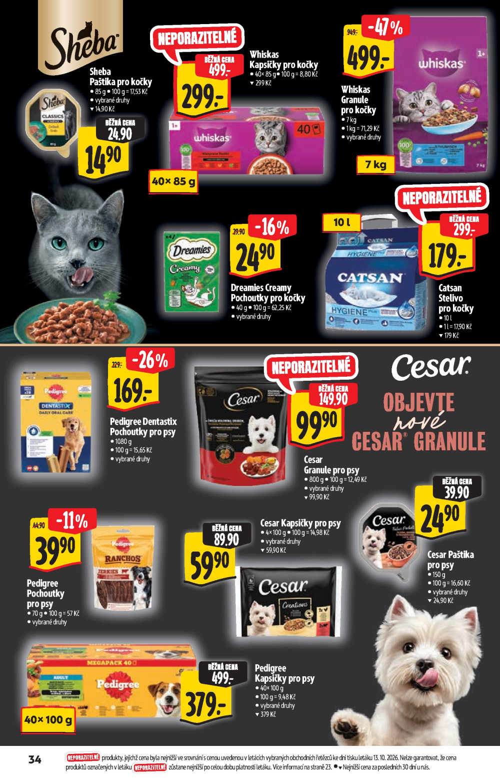 Leták Albert Hypermarket - Nabídka ve značkové kvalitě - strana 34