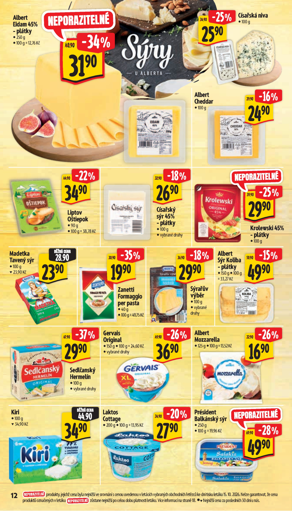 Leták Albert Supermarket leták - strana 20