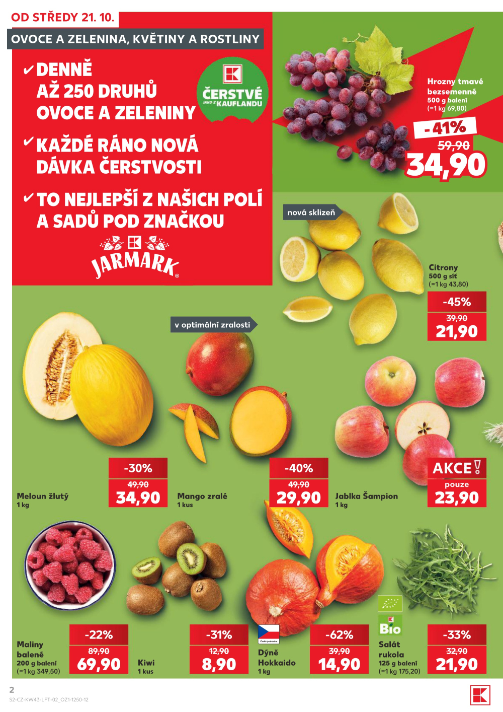 Leták Kaufland leták Praha 6 - Podbaba - strana 2