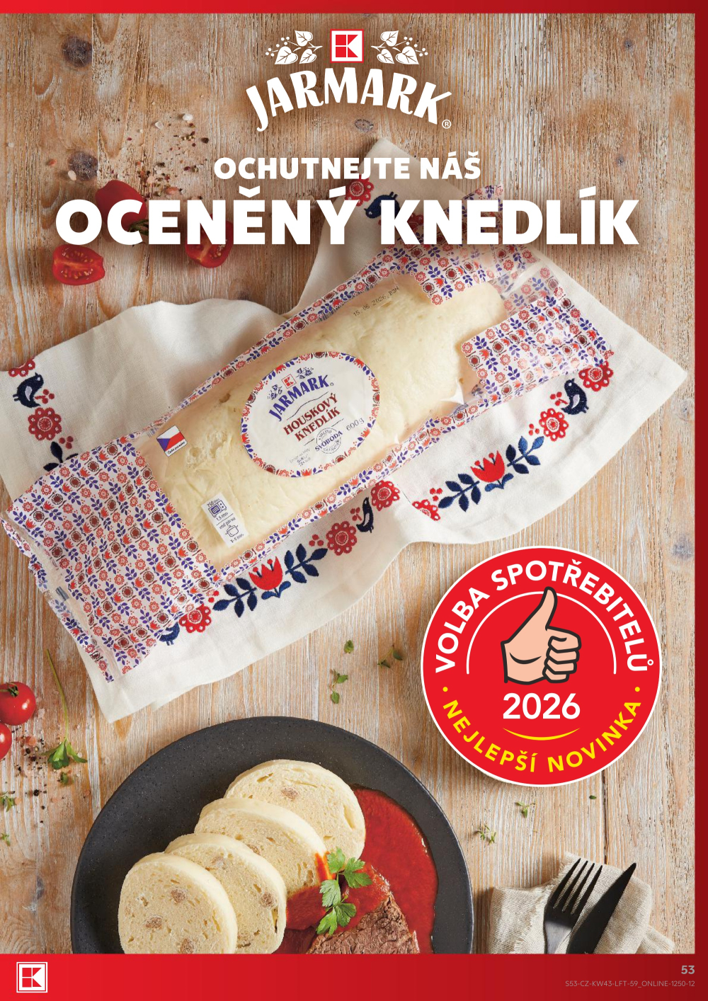 Leták Kaufland leták Praha 6 - Podbaba - strana 53