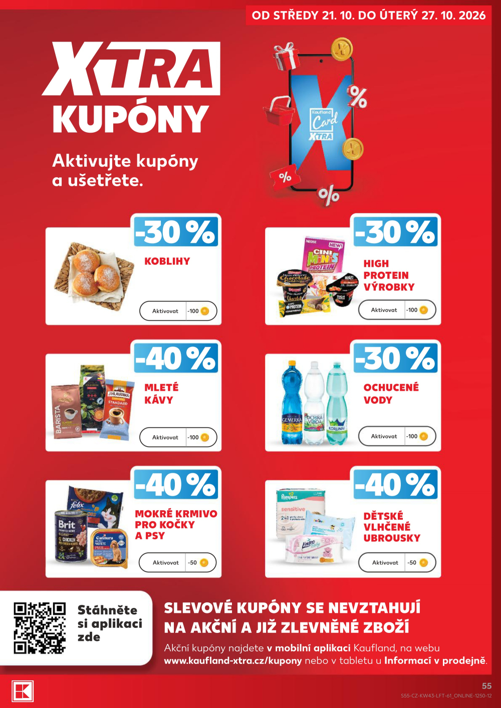 Leták Kaufland leták Praha 3 - Jarov - strana 55