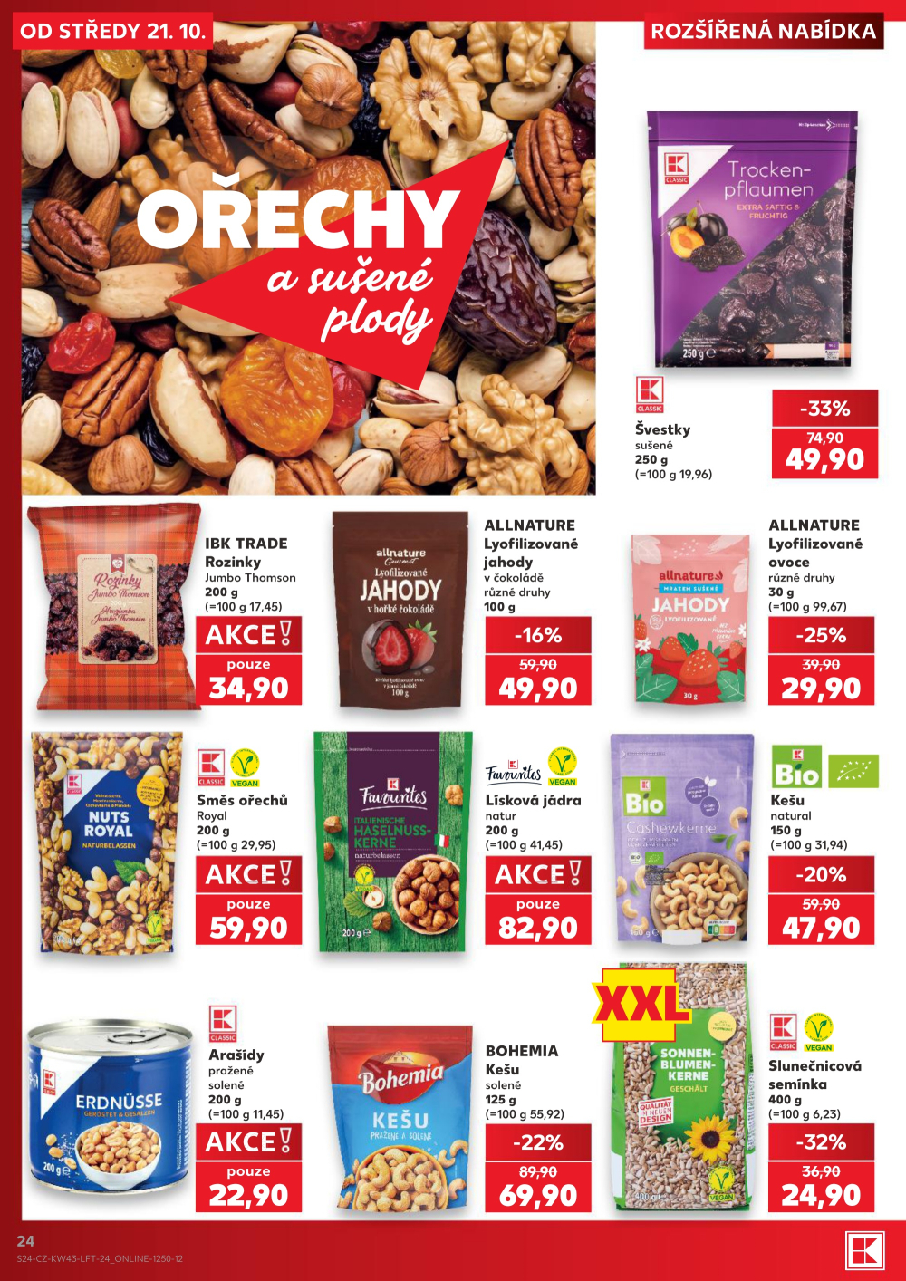Leták Kaufland leták Praha 4 - Modřany - strana 24