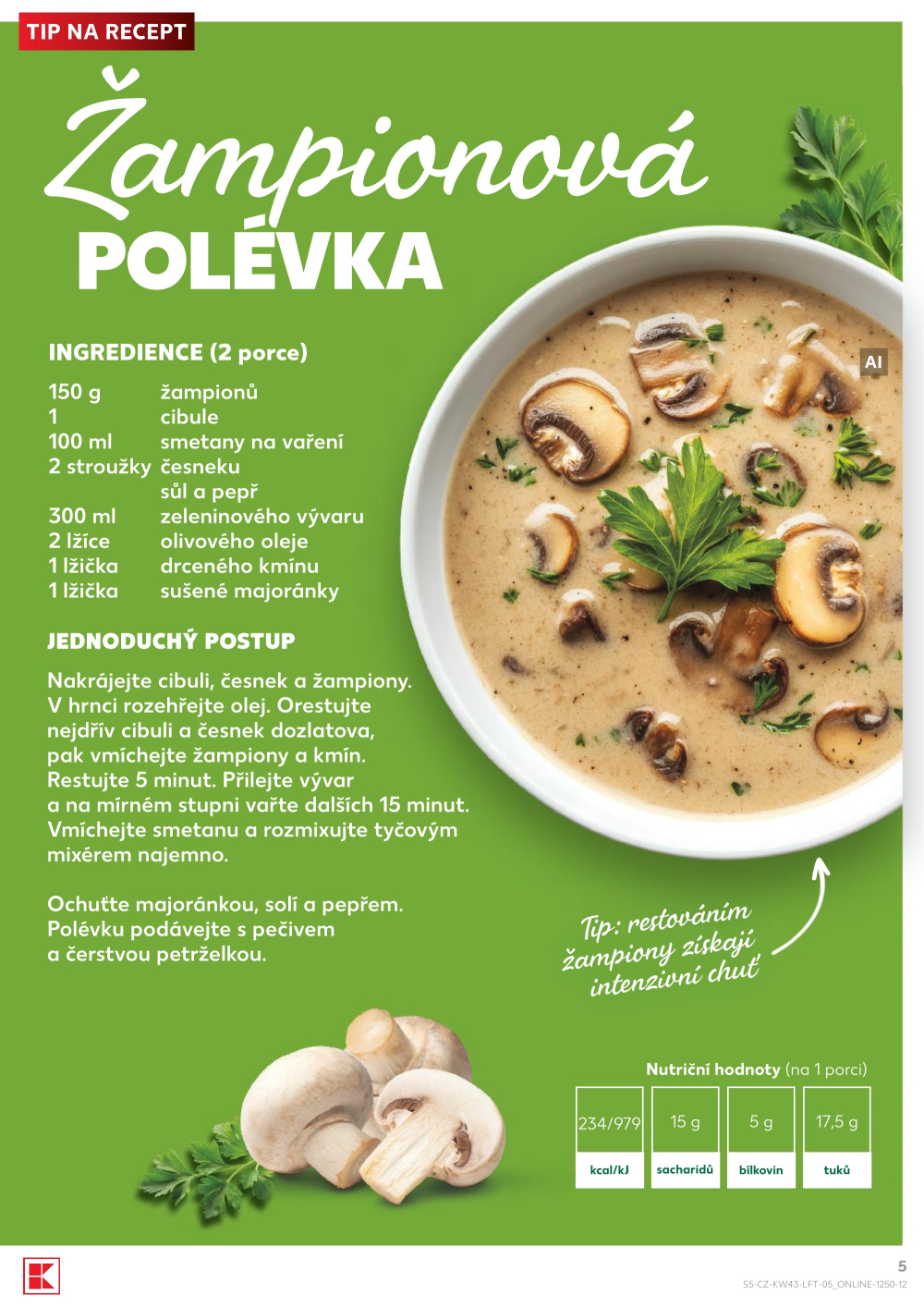 Leták Kaufland leták Praha 4 - Modřany - strana 5