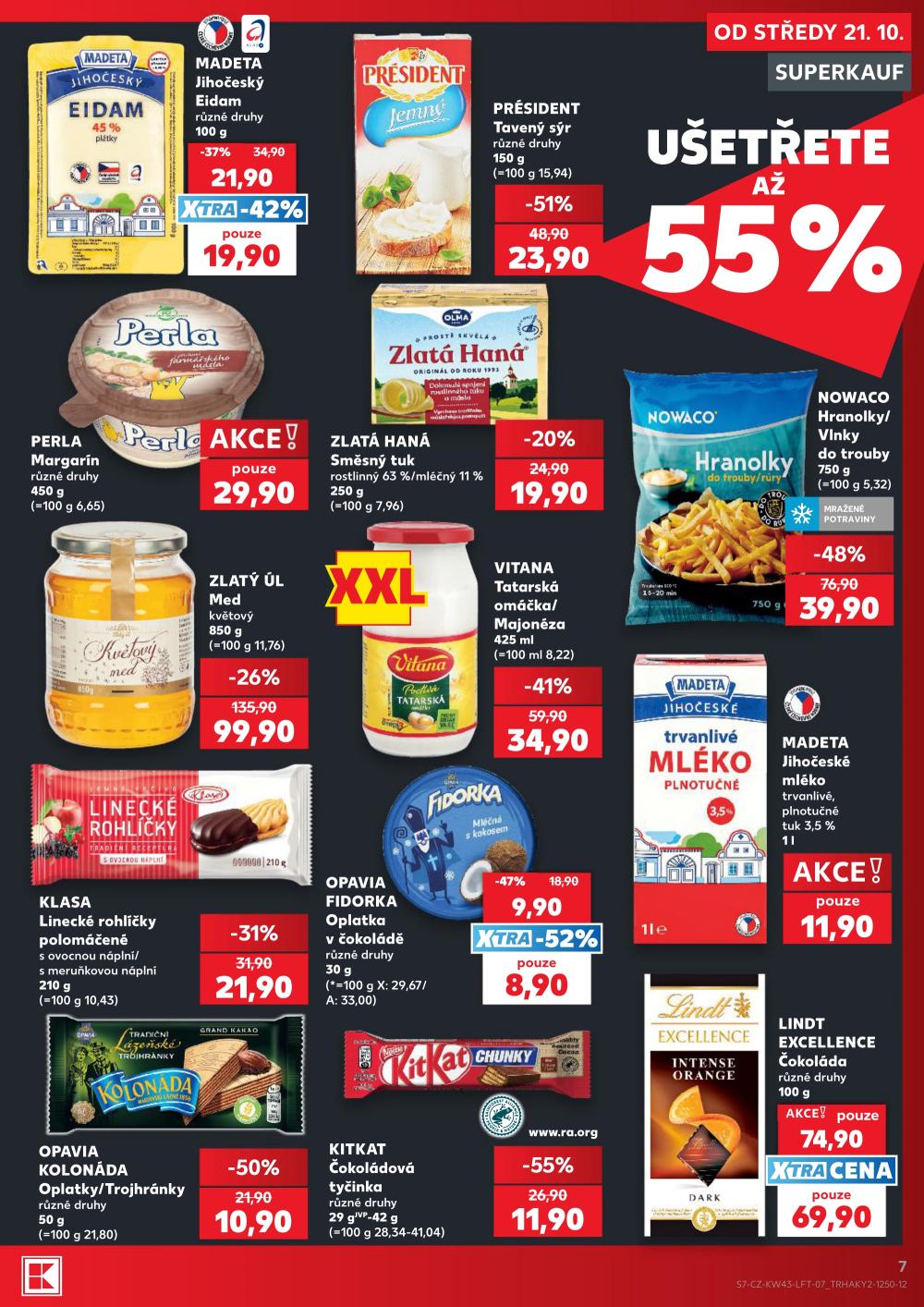 Leták Kaufland leták Praha 4 - Modřany - strana 7