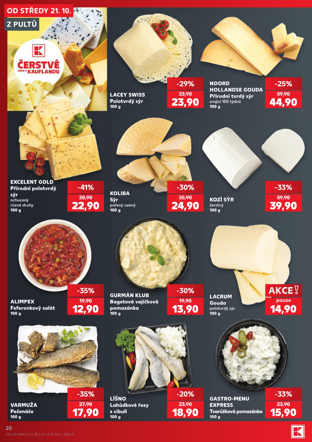 Leták Kaufland leták Praha 4 - Michle - strana 20