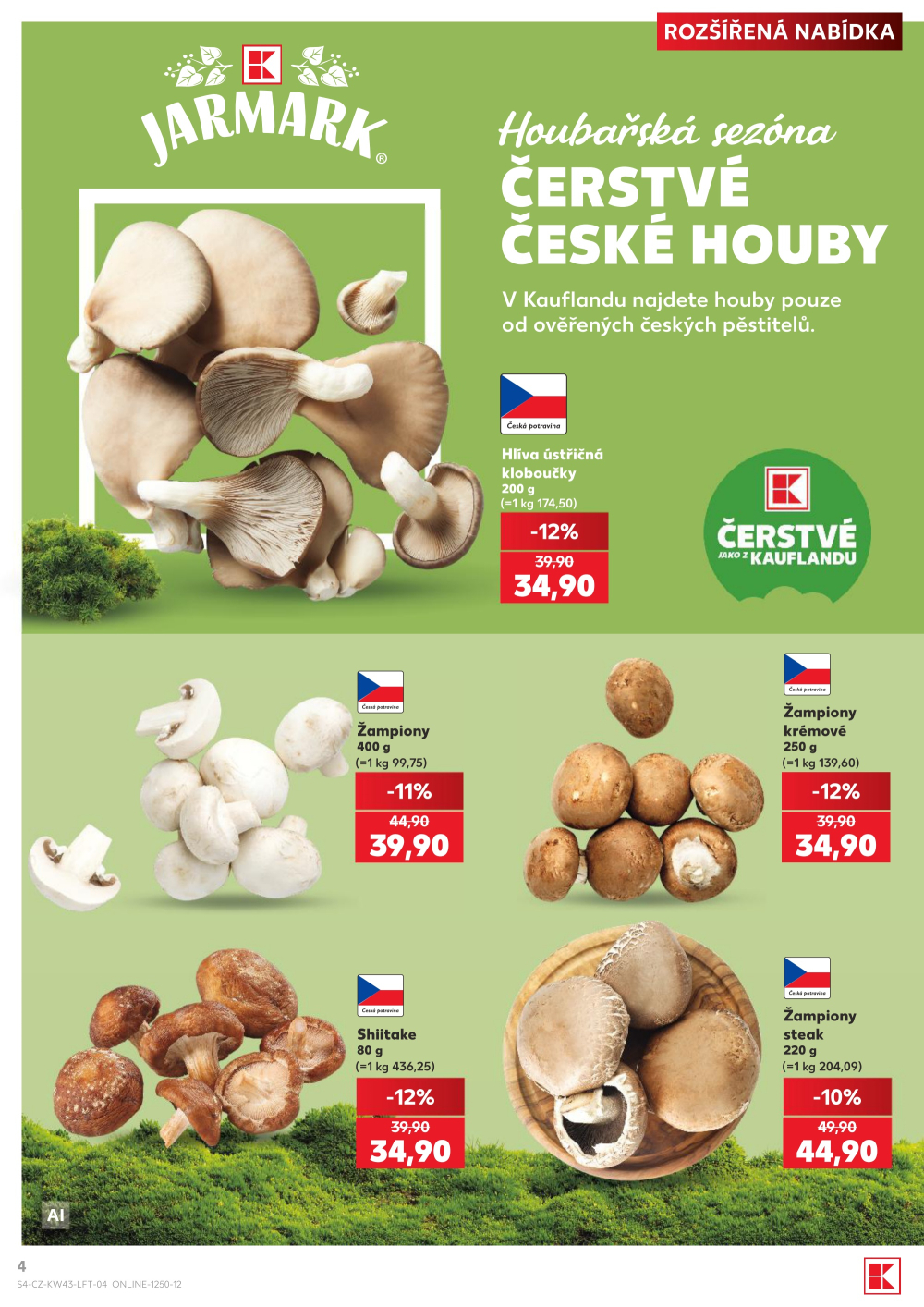 Leták Kaufland leták Praha 4 - Michle - strana 4