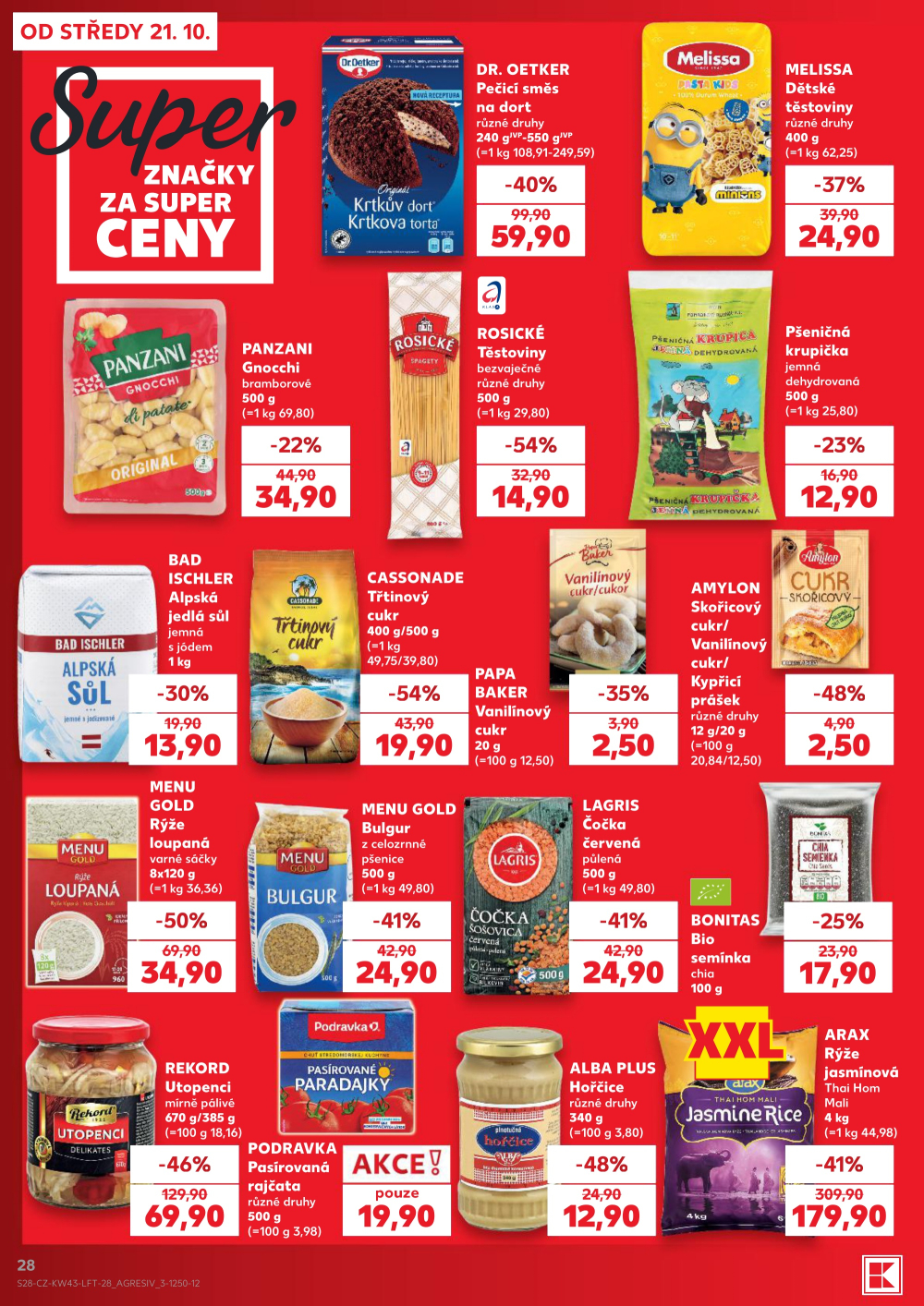Leták Kaufland leták Praha 8 - Libeň - strana 28