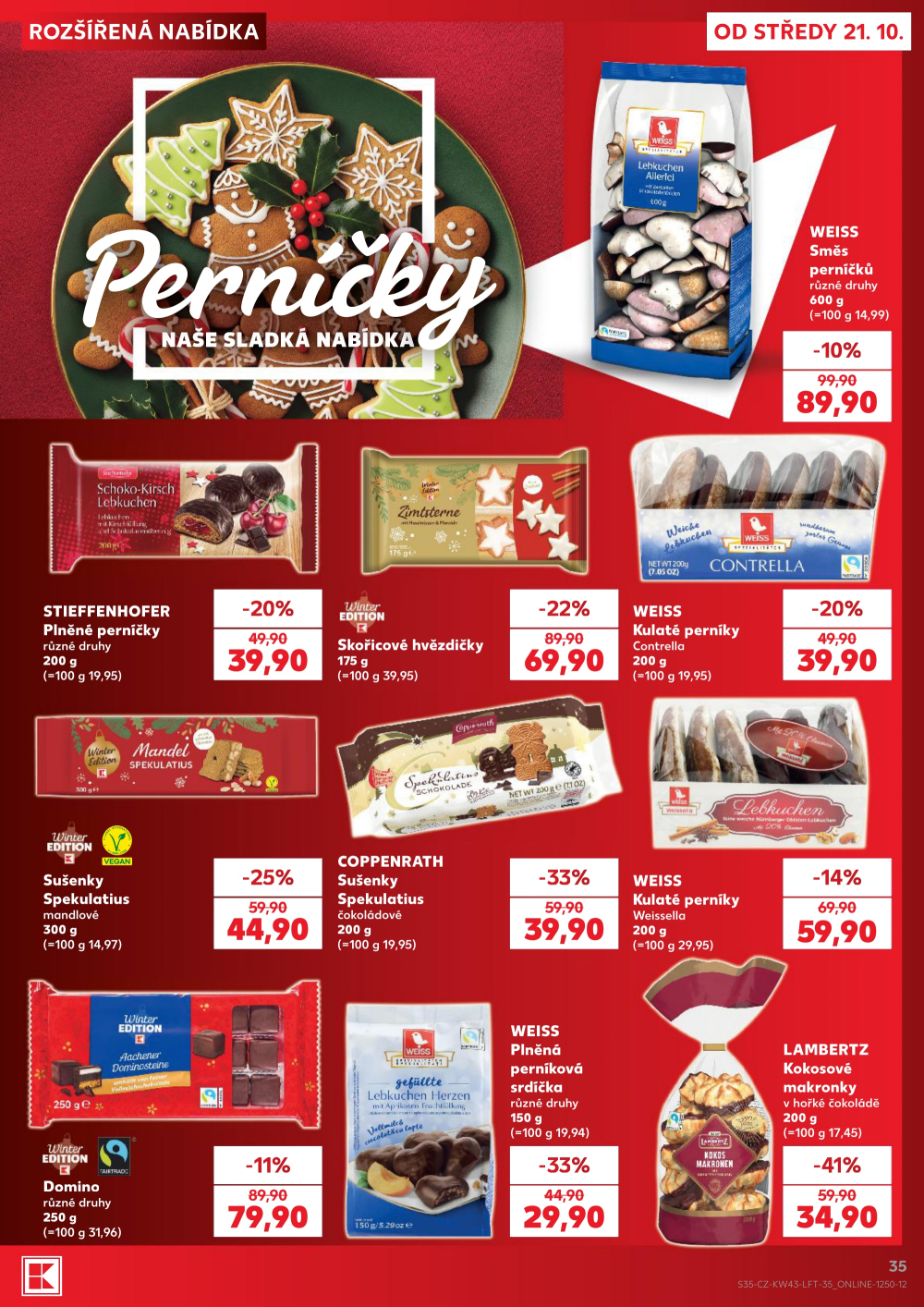 Leták Kaufland leták Praha 8 - Libeň - strana 35