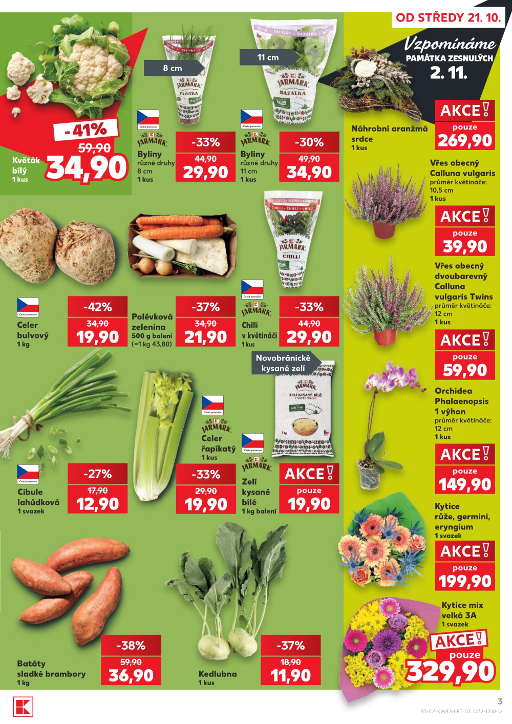 Leták Kaufland leták Praha 8 - Libeň - strana 3