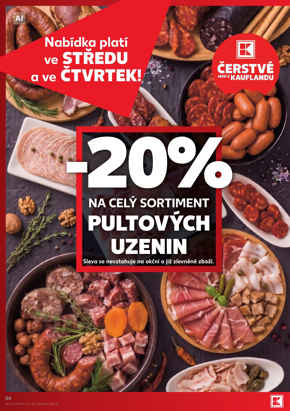 Leták Kaufland leták Praha 8 - Libeň - strana 54