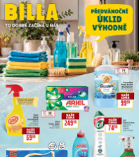 BILLA  leták - Předvánoční úklid výhodně