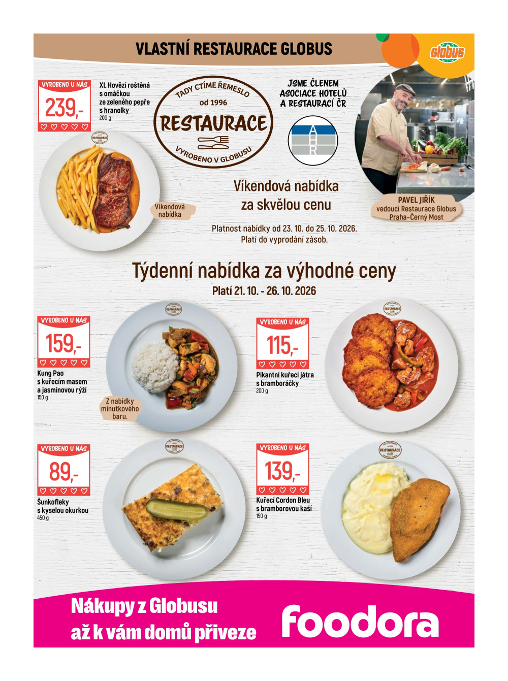 Leták Globus leták Praha - Černý Most - strana 8