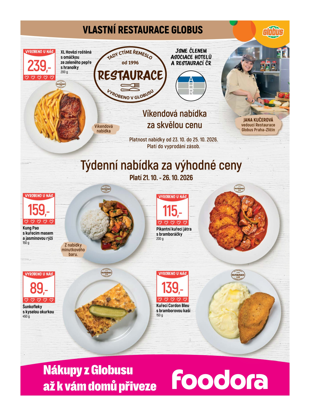 Leták Globus leták Praha - Zličín - strana 8