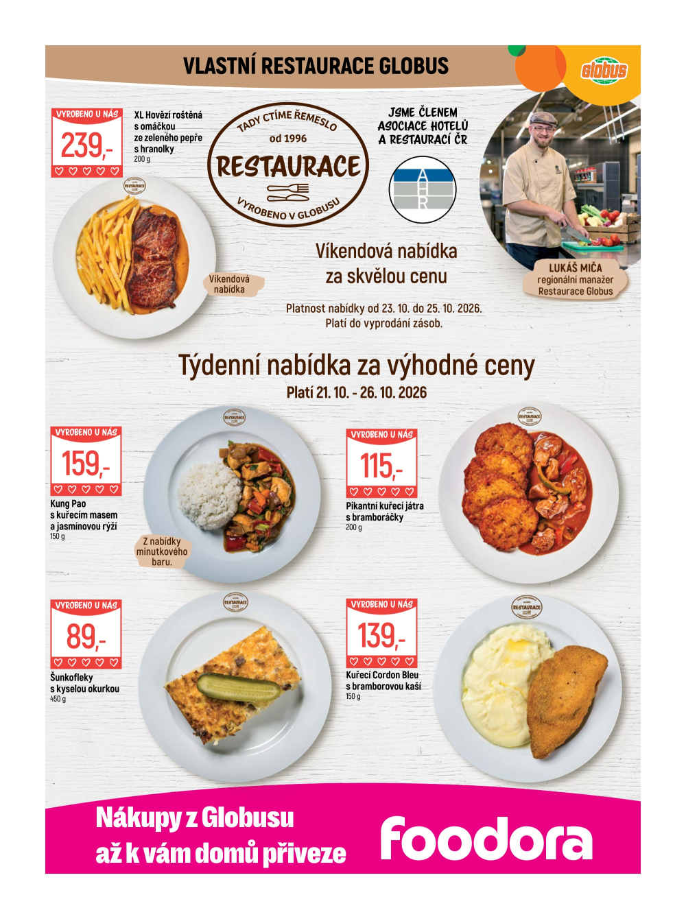 Leták Globus leták Praha - Čakovice - strana 8