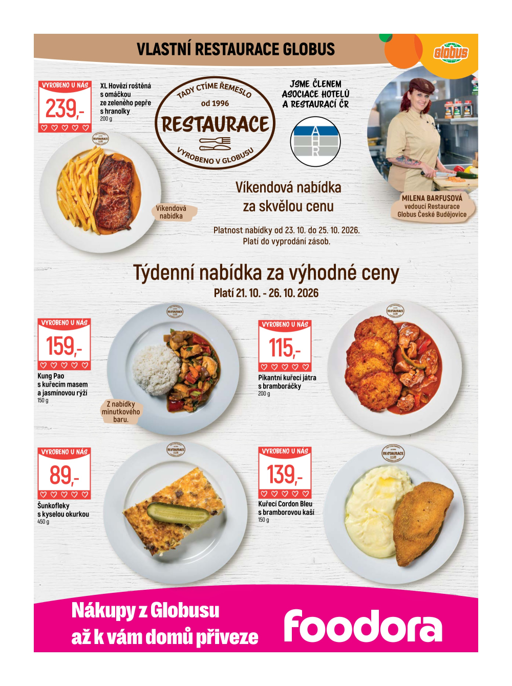 Leták Globus leták České Budějovice - strana 8