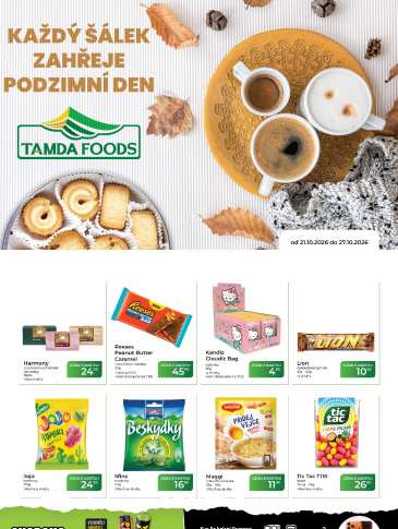 TAMDA FOODS leták