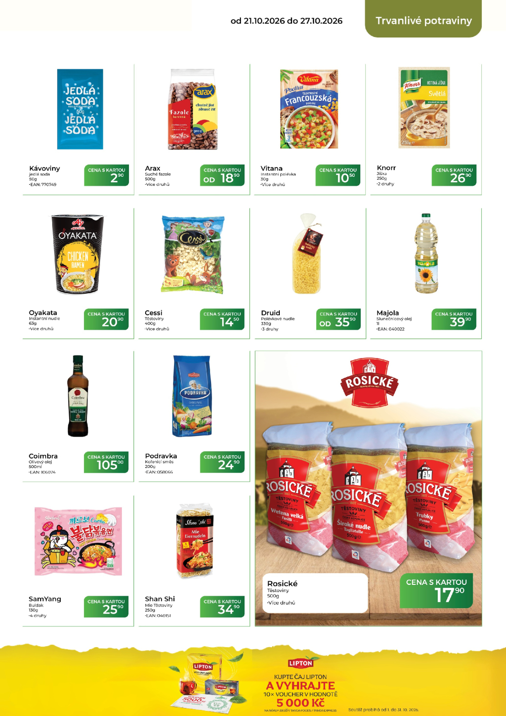 Leták TAMDA FOODS leták - strana 39