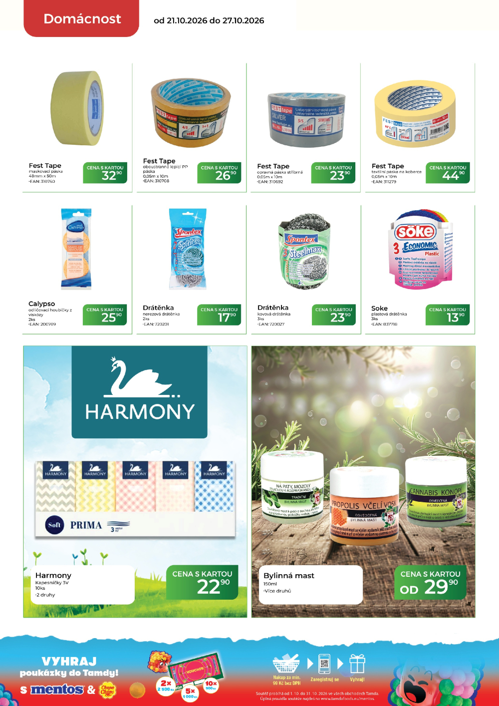 Leták TAMDA FOODS leták - strana 50