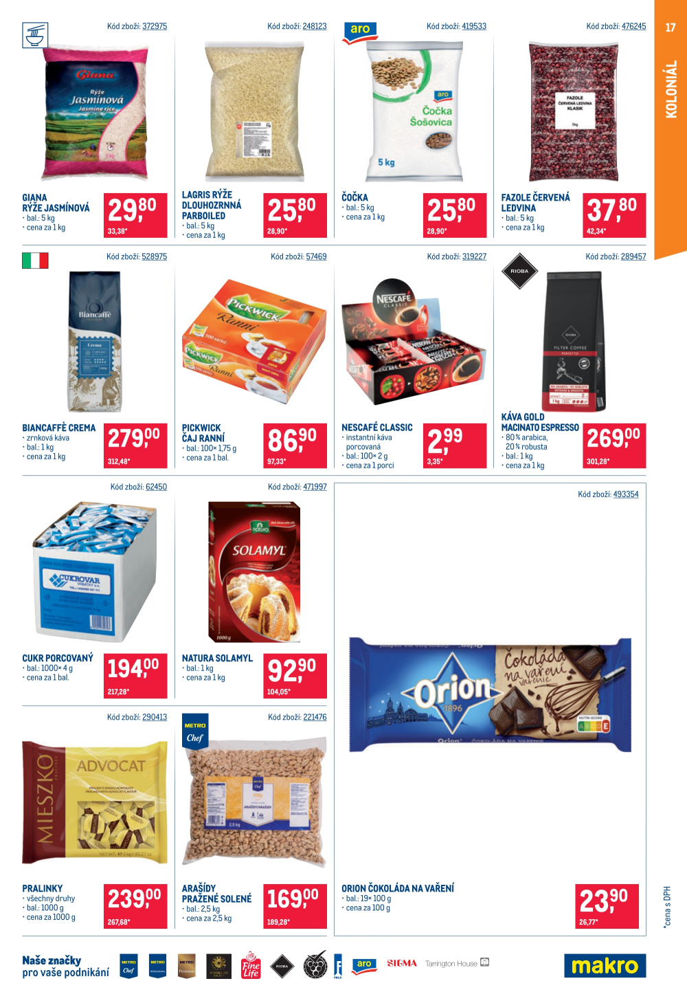 Leták Makro leták - Gastronomie - strana 17