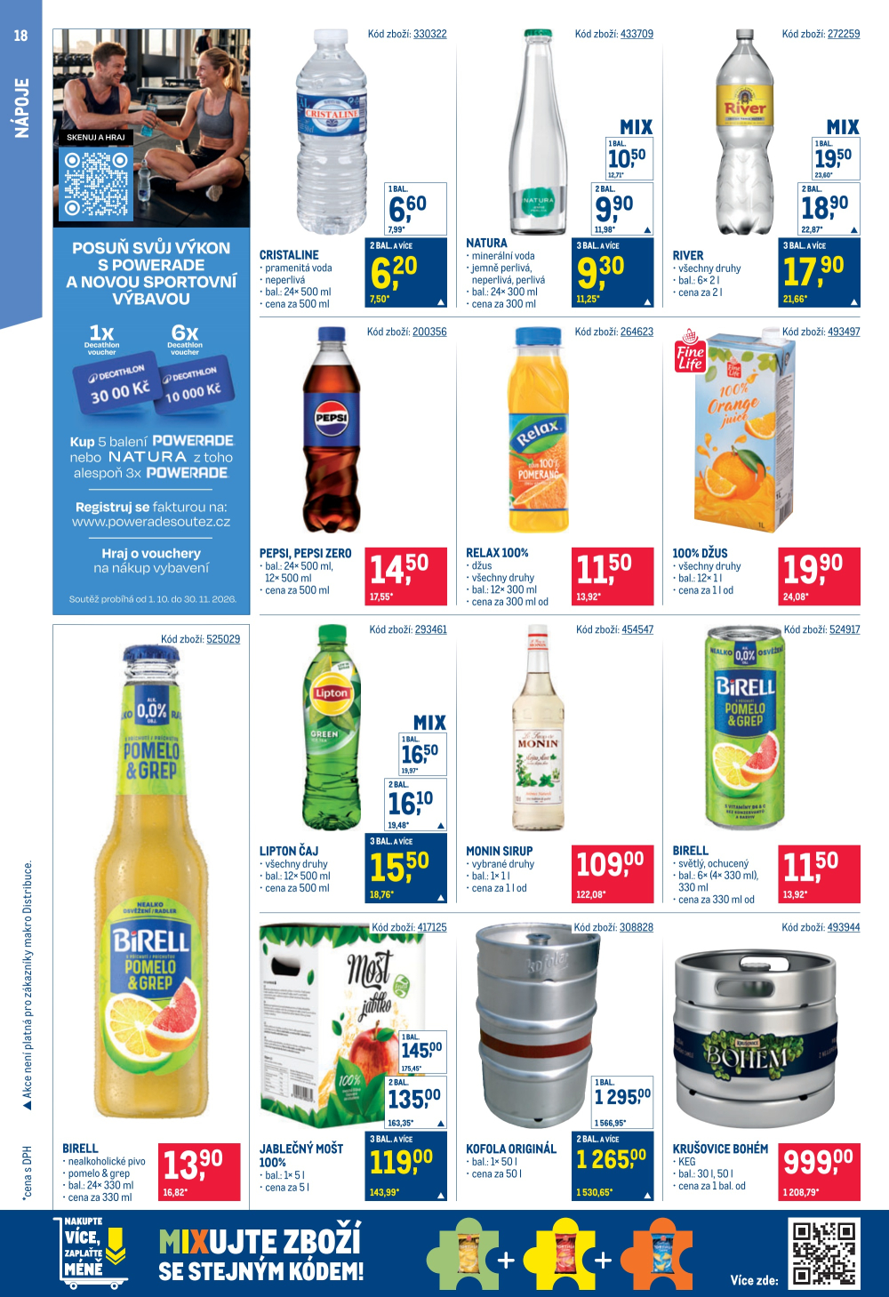 Leták Makro leták - Gastronomie - strana 18