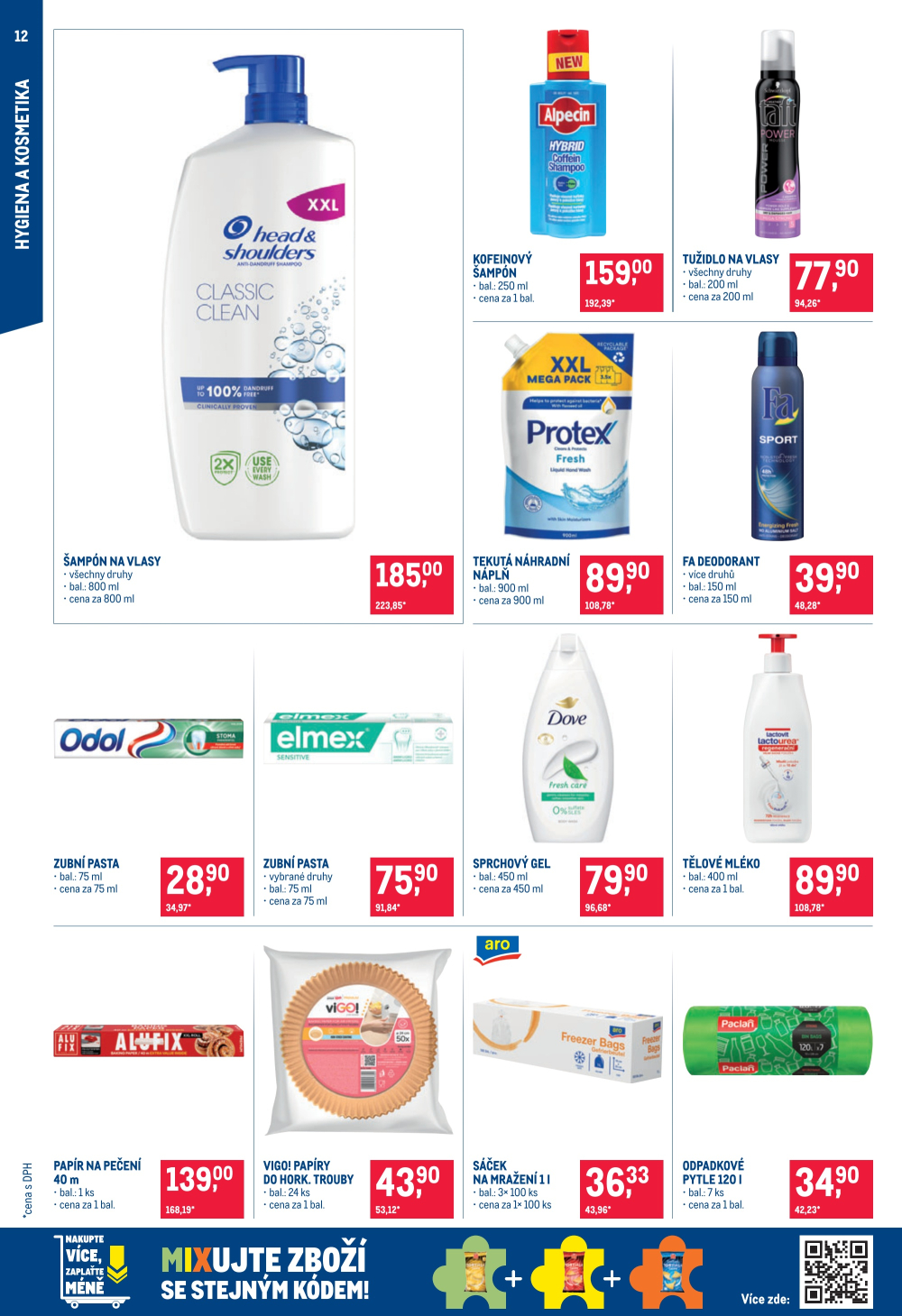 Leták Makro leták - Spotřební zboží, úklid, kosmetika - strana 12