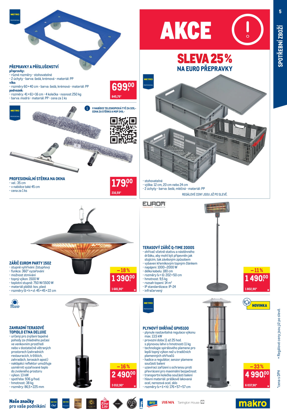 Leták Makro leták - Spotřební zboží, úklid, kosmetika - strana 5