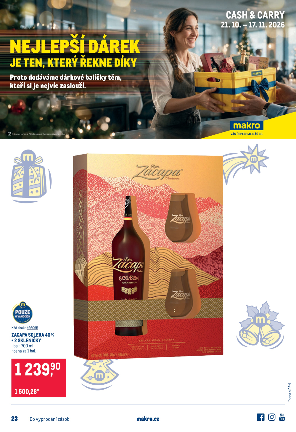 Leták Makro leták - Dárkové balíčky - strana 1