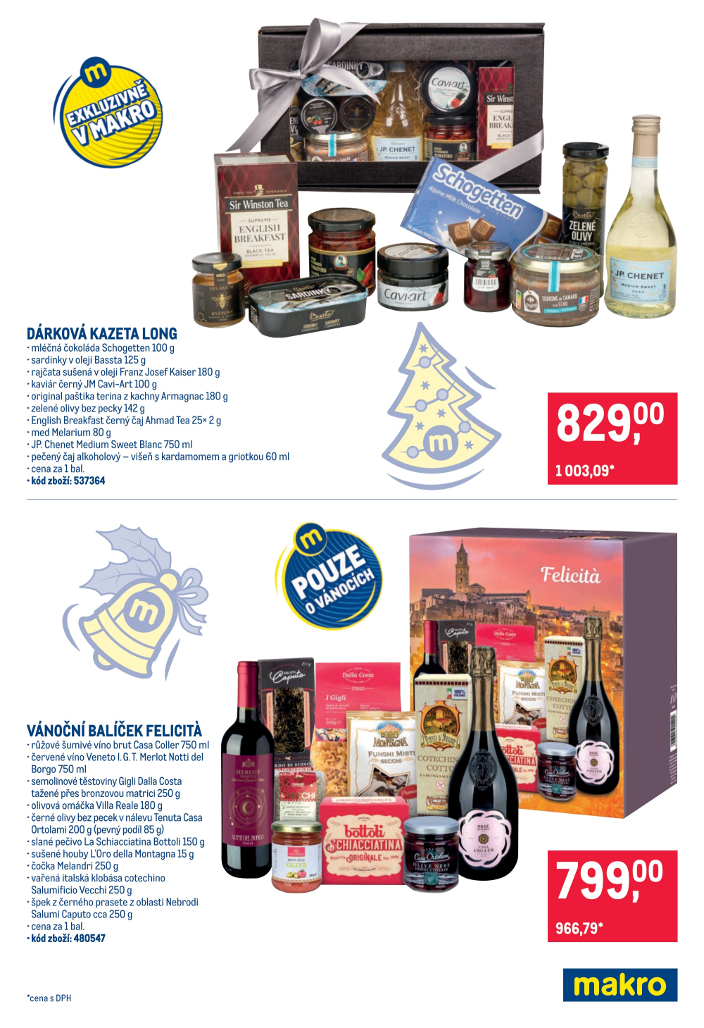 Leták Makro leták - Vánoční balíčky - strana 4