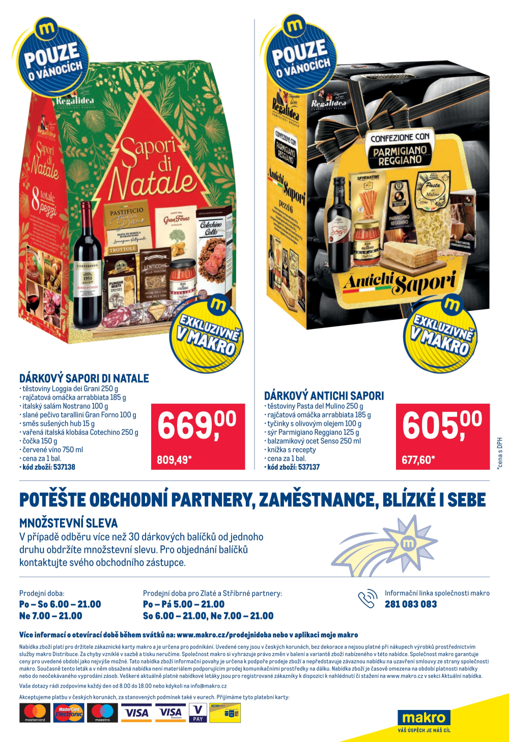 Leták Makro leták - Vánoční balíčky - strana 5