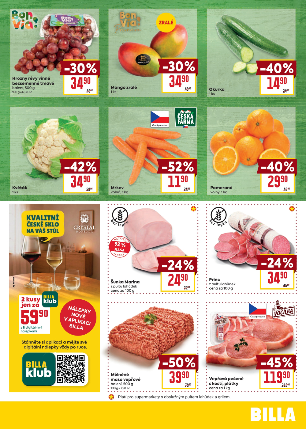 Leták BILLA malý leták - strana 3