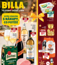 BILLA  leták - Vstříc Vánocům s nákupy, co potěší