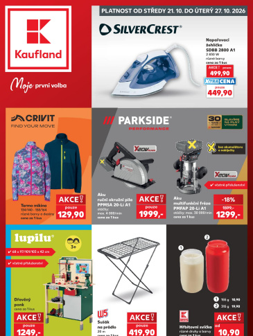Kaufland leták - Spotřební zboží