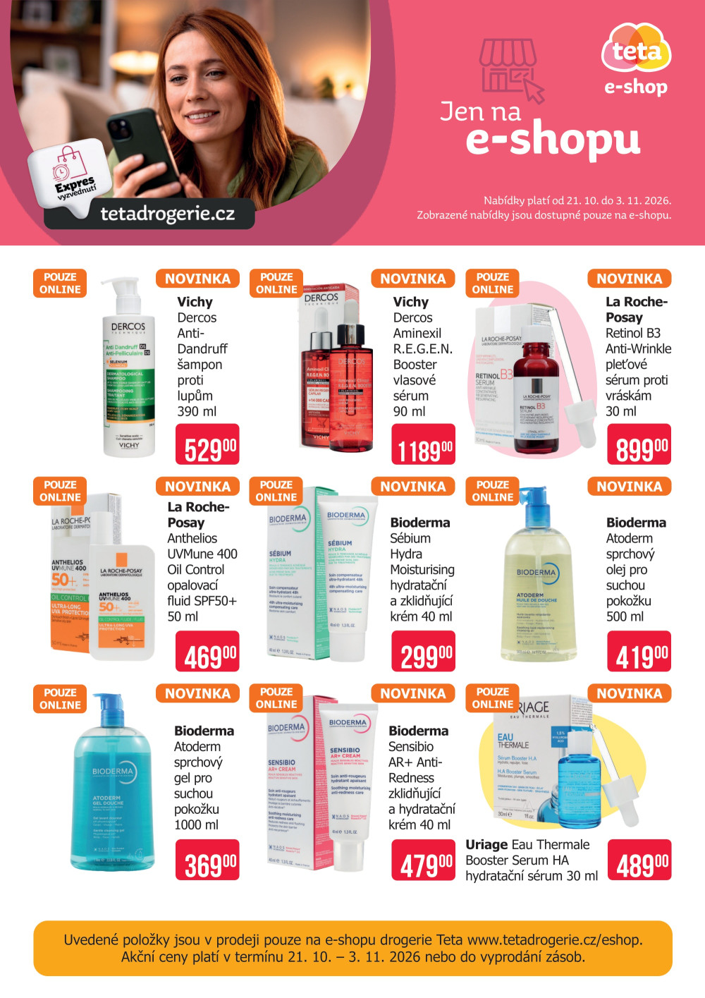 Leták Teta drogerie - Speciální nabídka e-shop - strana 2