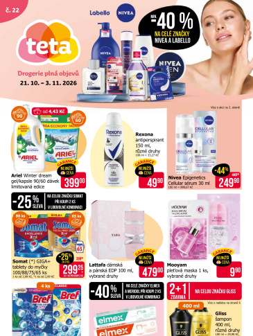 Teta drogerie leták