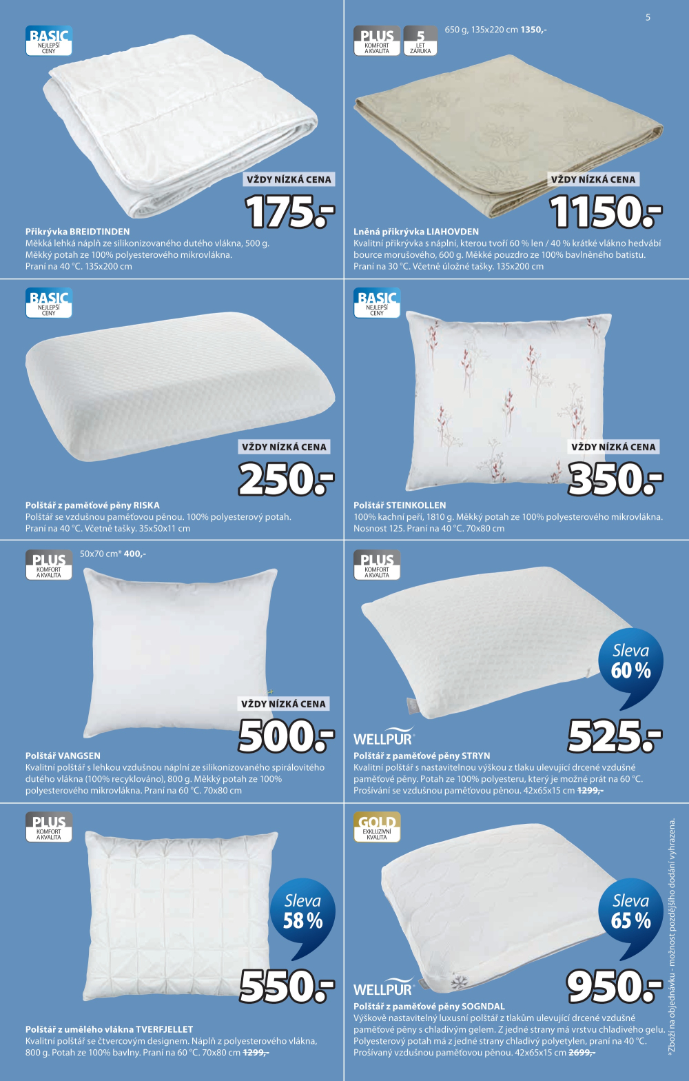 Leták Jysk leták - Sleva až 60 % - strana 6