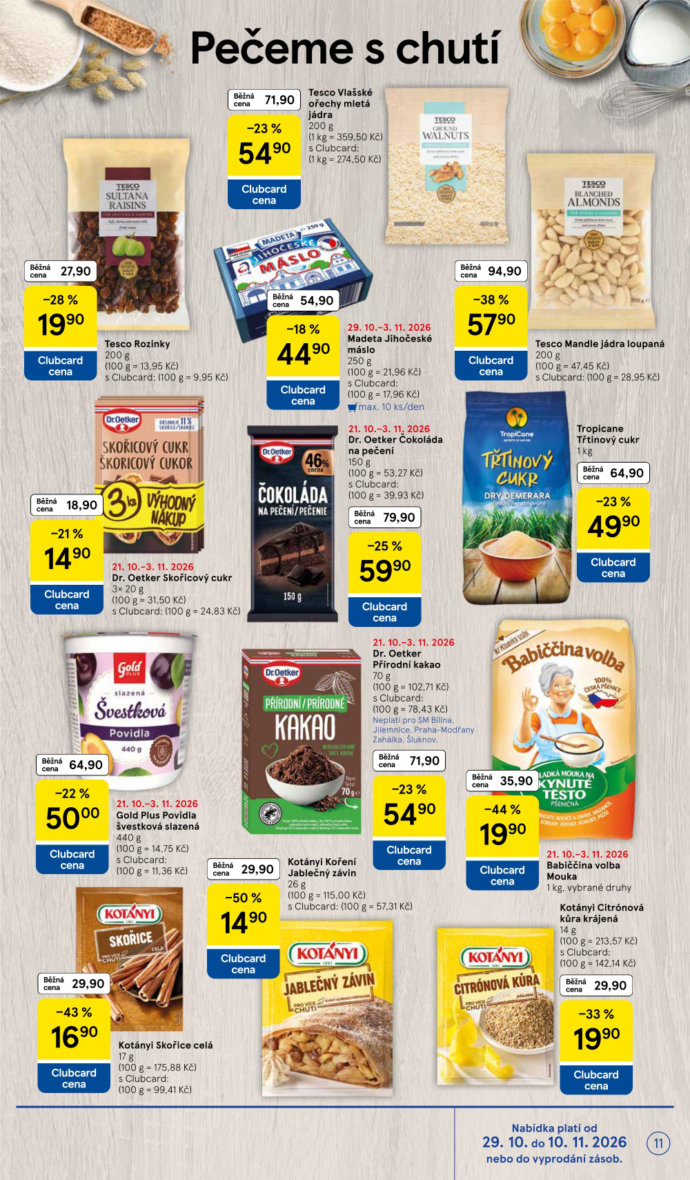 Leták Tesco supermarket leták - strana 11