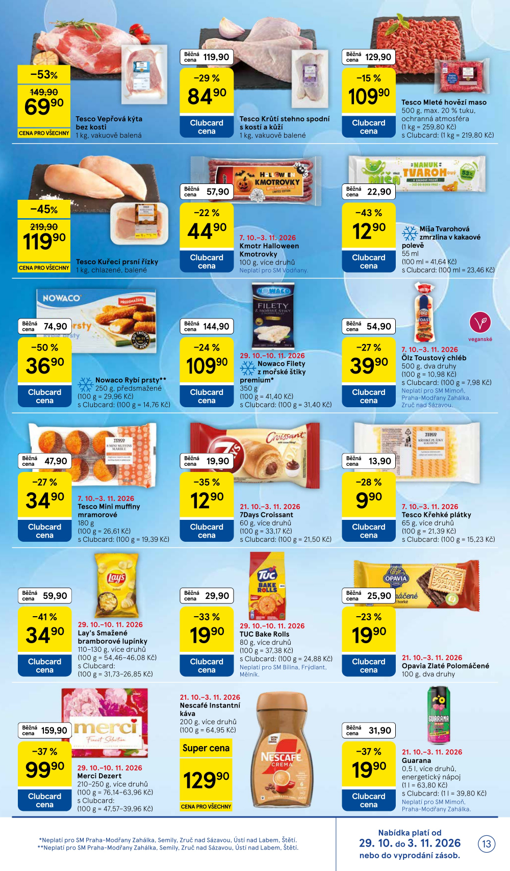Leták Tesco supermarket leták - strana 13