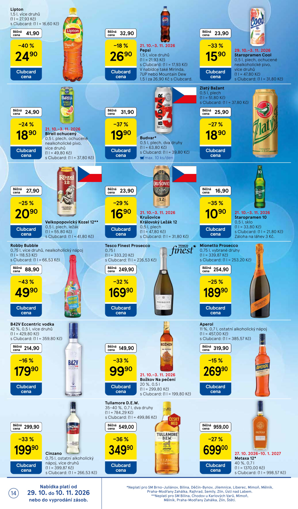 Leták Tesco supermarket leták - strana 14