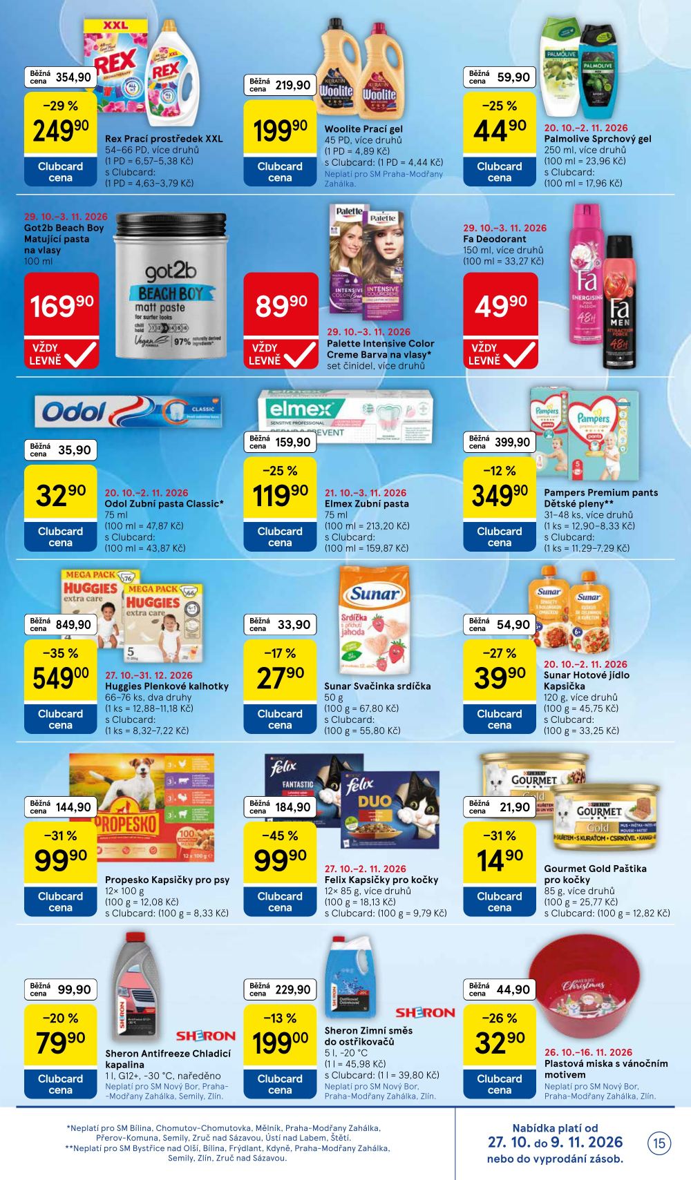 Leták Tesco supermarket leták - strana 15