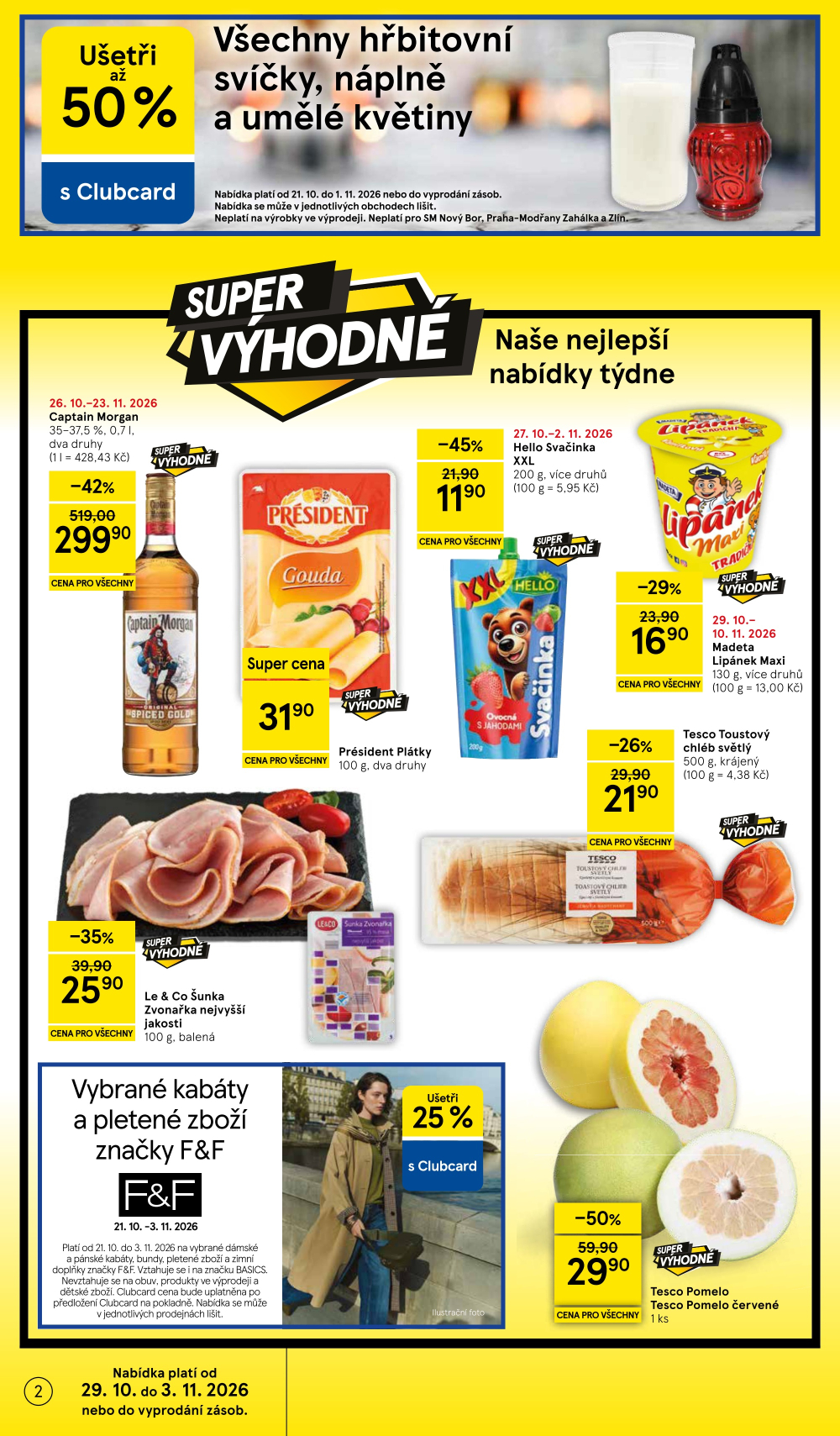 Leták Tesco supermarket leták - strana 2