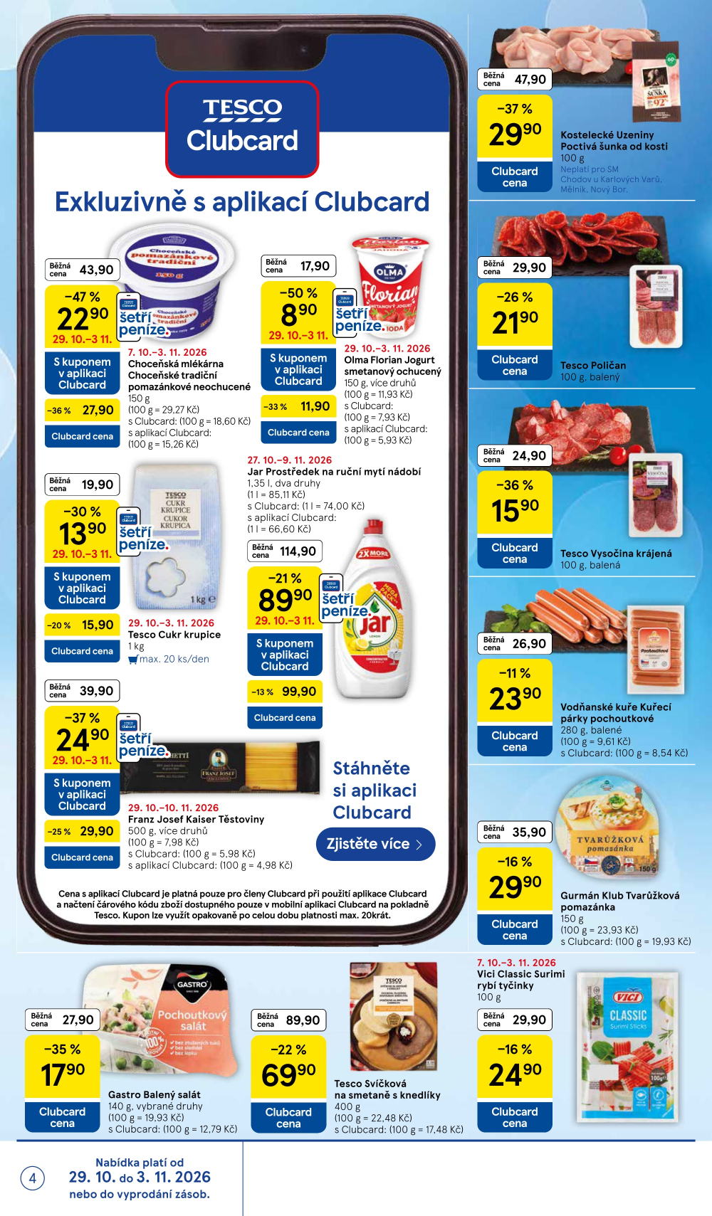 Leták Tesco supermarket leták - strana 4