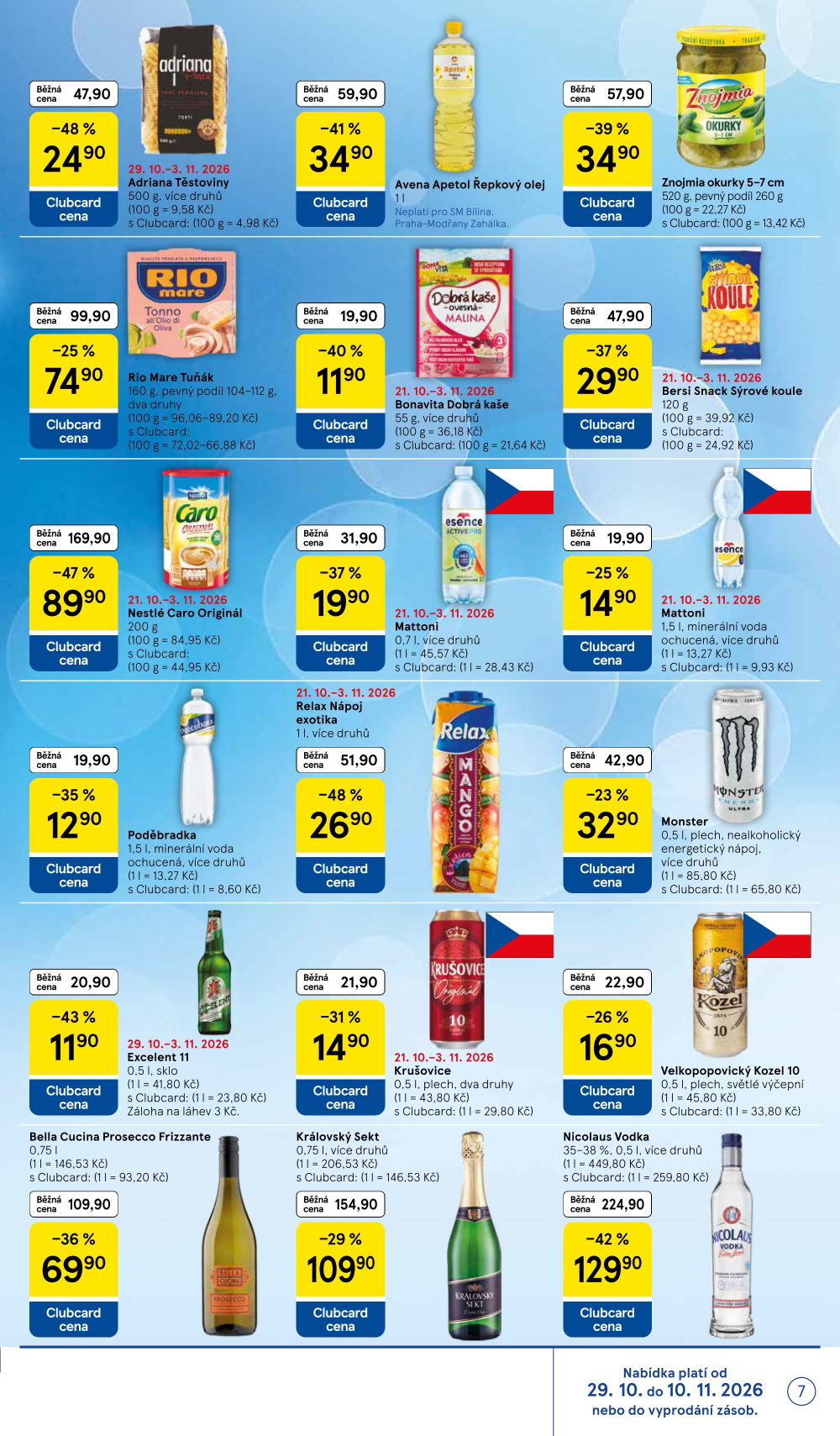 Leták Tesco supermarket leták - strana 7