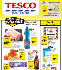 Akční leták Tesco hypermarket 